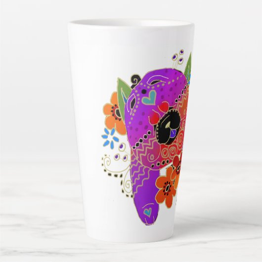 BINDI chow latte Tasse (Vorderseite)