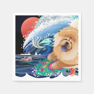 BINDI CHOWABUNGA - Chow-Chow Papierservietten