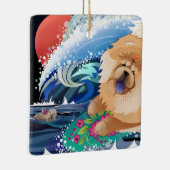 BINDI CHOWABUNGA Chow Keramikornament (Rechts)