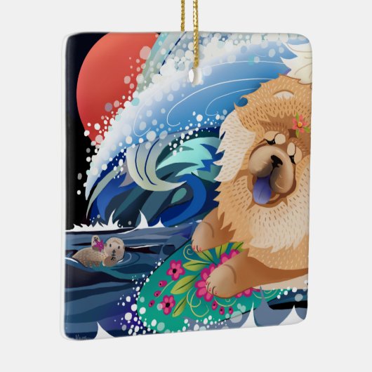 BINDI CHOWABUNGA Chow Keramikornament (Rechts)