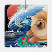 BINDI CHOWABUNGA Chow Keramikornament (Rückseite)