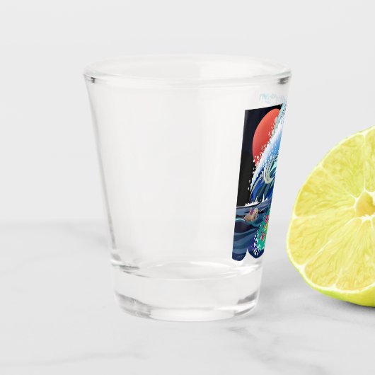 BINDI CHOWABUNGA Chow-Shot-Glas Schnapsglas (Links)