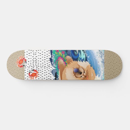 BINDI CHOWABUNGA - Chow Skateboarddeck/Räder wähle Skateboard (Horizontal)