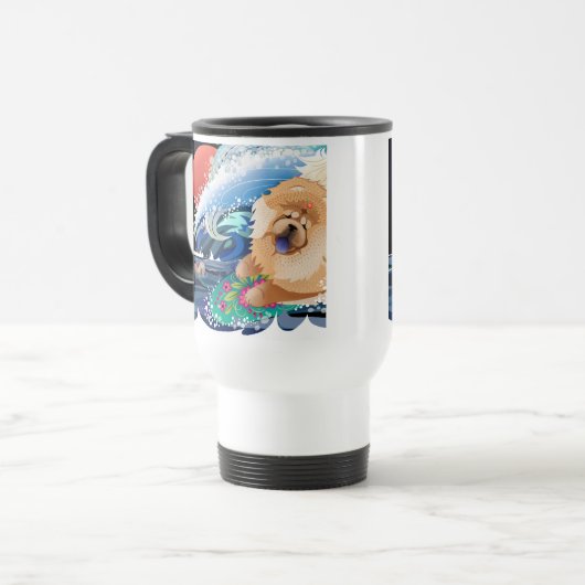 BINDI CHOWABUNGA - Chow travel mug Reisebecher (Vorderseite Links)