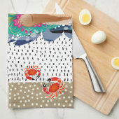 BINDI CHOWABUNGA - Küchen- oder Hundehandtuch Handtuch (Viertel Falte)