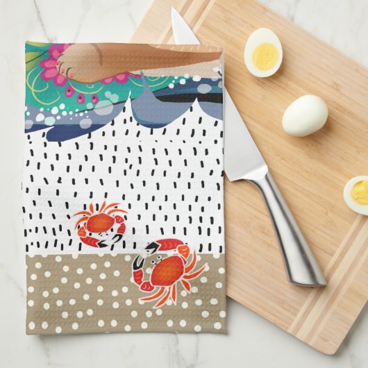 BINDI CHOWABUNGA - Küchen- oder Hundehandtuch Handtuch (Viertel Falte)