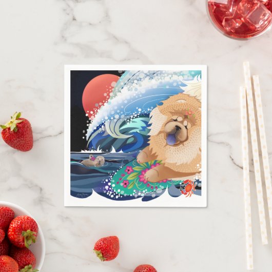 BINDI CHOWABUNGA - Papierservietten (Beispiel)