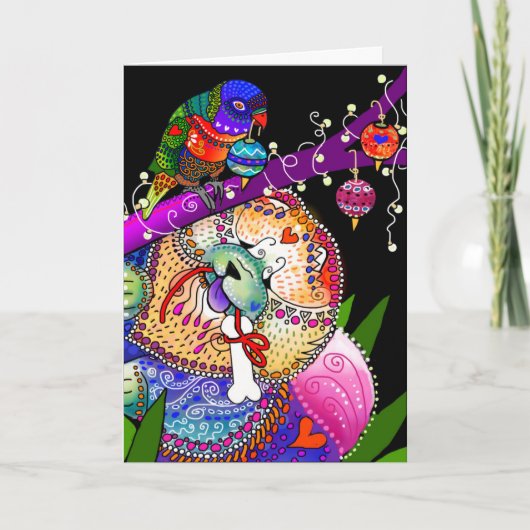 BINDI CHOWLIDAY-Karten Karte (Vorderseite)