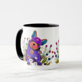 BINDI FRENCHIE- Kaffee-Tasse französischer Tasse (Vorderseite Links)