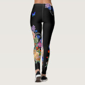 BINDI GARDEN PARTY - Designer-Leggings Leggings (Rückseite)