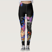 BINDI GARDEN PARTY - Designer-Leggings Leggings (Vorderseite)