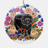 BINDI GARDEN PARTY KERAMIK ORNAMENT (Hinten)