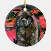 BINDI GARDEN PARTY KERAMIK ORNAMENT (Hinten)