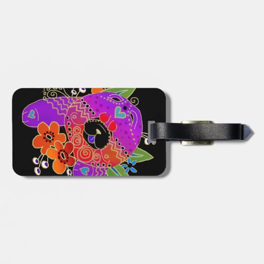 BINDI-Gepäckanhänger Gepäckanhänger (Rückseite horizontal)