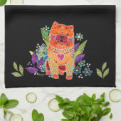 BINDI glattes Küchentuch (Gefaltet)