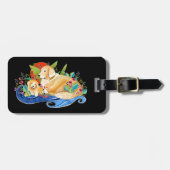 BINDI GOLDEN RETRIEVER GEPÄCKANHÄNGER (Vorderseite horizontal)