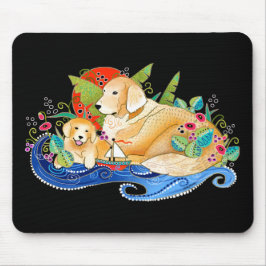 BINDI GOLDEN RETRIEVER MOUSEPAD
