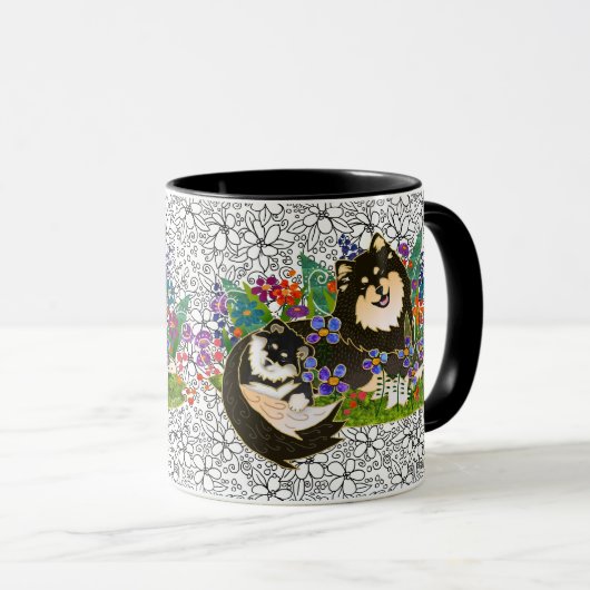 BINDI LAPPY Finnisch Lapphund 11 OZ TASSE (VorderseiteRechts)