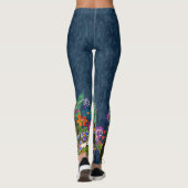 BINDI LAPPY Finnisch Lapphund blu Designer Legging Leggings (Rückseite)