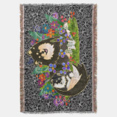 BINDI LAPPY Finnischer Lapphund-Bänder Decke (Vorderseite Vertikal)