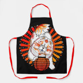 BINDI MI TANG Chow All-over Print Schürze (Vorderseite)