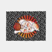 BINDI MI TANG - Chow - Jahr der Hundedecke Fleecedecke (Vorderseite (Horizontal))