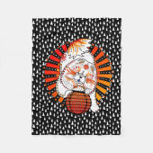 BINDI MI TANG - Chow - Jahr der Hundedecke Fleecedecke (Vorderseite)