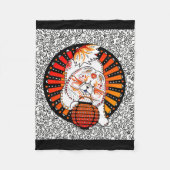 BINDI MI TANG - Chow - Jahr der Hundedecke Fleecedecke (Vorderseite)