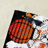 BINDI MI TANG - Chow - Jahr des Handtuchs Strandtuch (Beispiel)