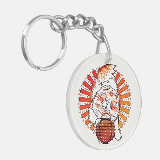 BINDI MI TANG - Chow - Jahr des Schlüsselanhängers Schlüsselanhänger (Vorderseite links)