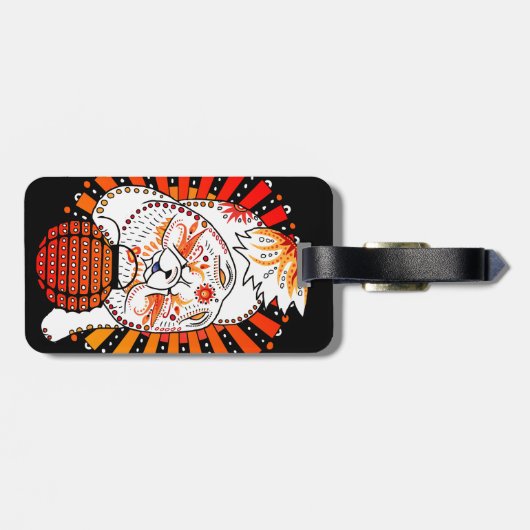 BINDI MI TANG - Gepäckmarke Gepäckanhänger (Rückseite horizontal)