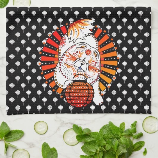 BINDI MI TANG - Küchentuch 2 (Gefaltet)