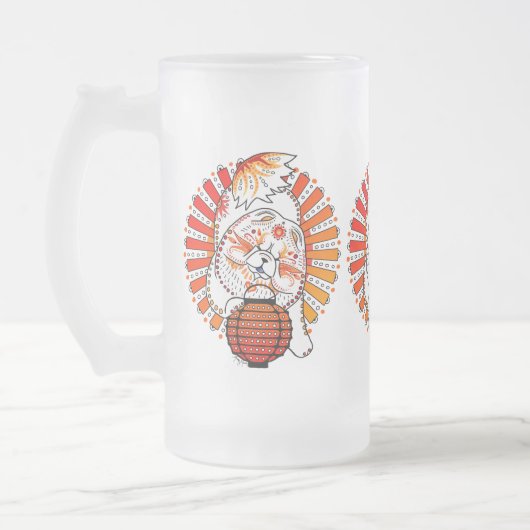 BINDI MI TANG - Wie - mattierte Tasse 2 Größen (Links)