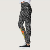 BINDI MINGSIE Creme schaut Leggings hinten an (Links)