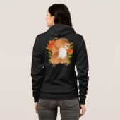 BINDI MINGSIE Red Chow- BACK & FRONT DESIGN Hoodie (Schwarz voll)