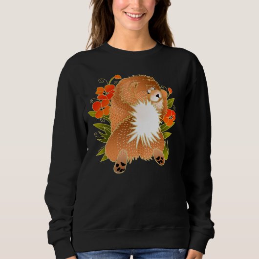 BINDI MINGSIE Red Chow-FRONT DESIGN-Choose style Sweatshirt (Vorderseite)
