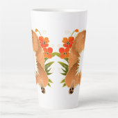 BINDI MINGSIE Rot chow latte Tasse (Vorderseite)