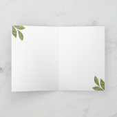 BINDI MINGSIE rote Chow-Chow Grußkarten Karte (Innenseite)