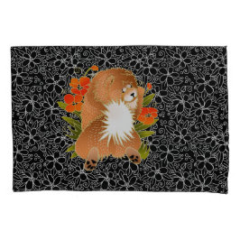 BINDI MINGSIE rotes Kissenkoffer in 2 Größen Kissenbezug