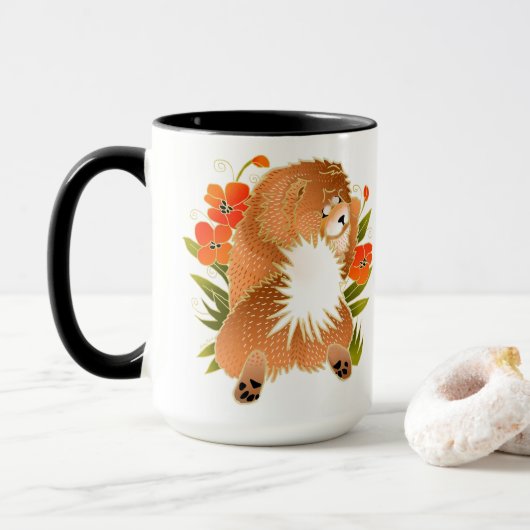 BINDI MINGSIE Tasse auf der Rückseite markieren (Mit Donut)