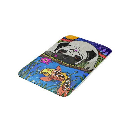 BINDI MOPS - Kiste oder Badmatte Badematte (Schrägansicht)