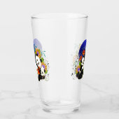 BINDI PANDA 16 oz Glasdesign vorne & hinten Glas (Rechts)