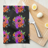 BINDI raues hollenförmiges Handtuch/Küchentuch Handtuch (Viertel Falte)