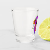 BINDI ROUGH CHOW-Schiebeglas Schnapsglas (Links)