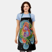 BINDI SEA OTTERS All-over Print Schürze (Getragen)