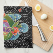 BINDI Sea Otters Küchentücher (Viertel Falte)