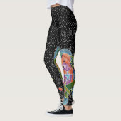 BINDI Sea Otters Leggings...Blick auf Krabbe auf a Leggings (Links)