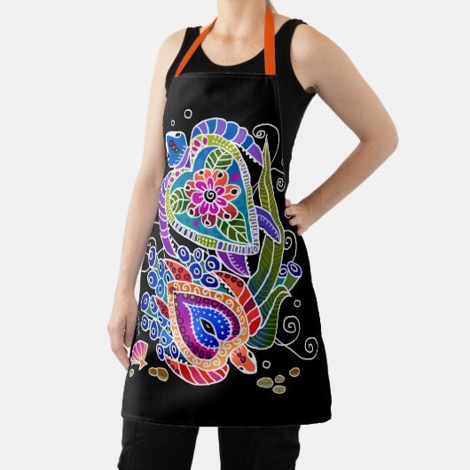 BINDI SEA TURTLES All-over Print Schürze (InSitu)