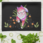 BINDI SHIBA INU Ringside/Geschirrtuch Geschirrtuch (Gefaltet)