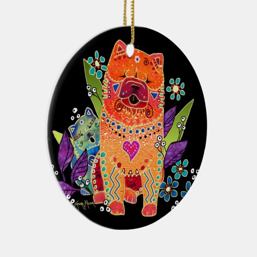 BINDI SMOOTH Chow ORNAMENT (Rechts)